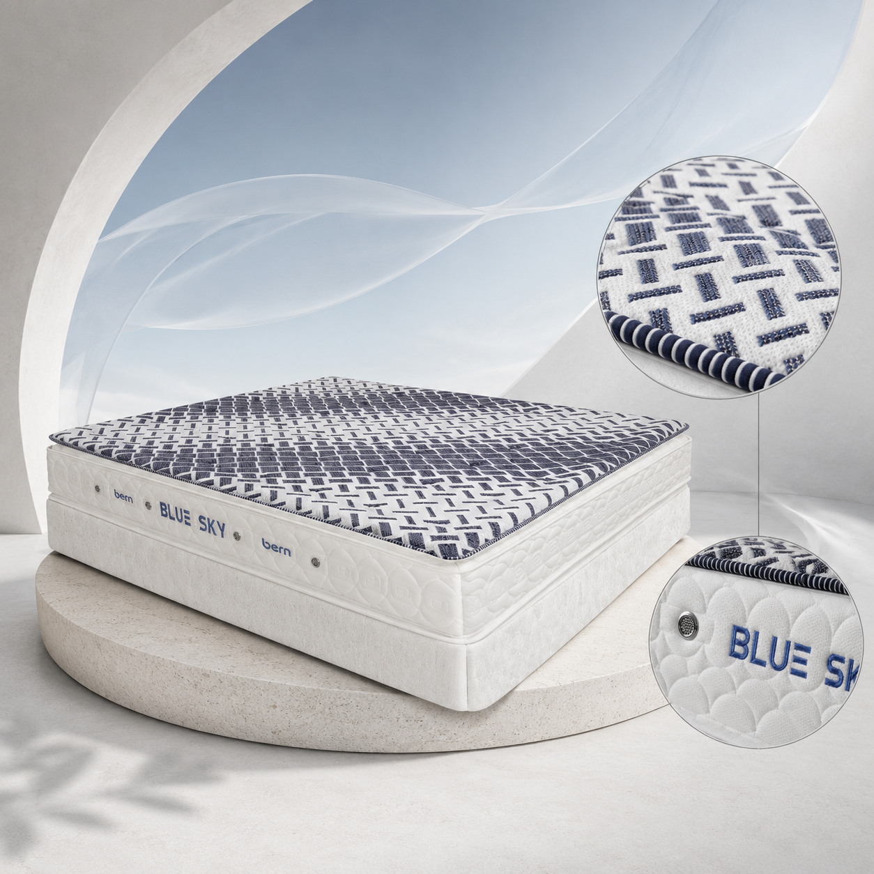 e6b9ebb3-5042-4ac5-a6e8-3505d72b7c48 تشک خارجی مونتاژ BERN مدل بلواسکای - Image 1