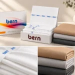 ملحفه نیم ست K/B خارجی مونتاژ Bern مدل میکرو فایبر