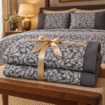 سرویس رو تختی ORANG SLEEP HOME مدل Givane Lacivert - Image 2