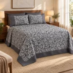سرویس رو تختی ORANG SLEEP HOME مدل Givane Lacivert - Image 4