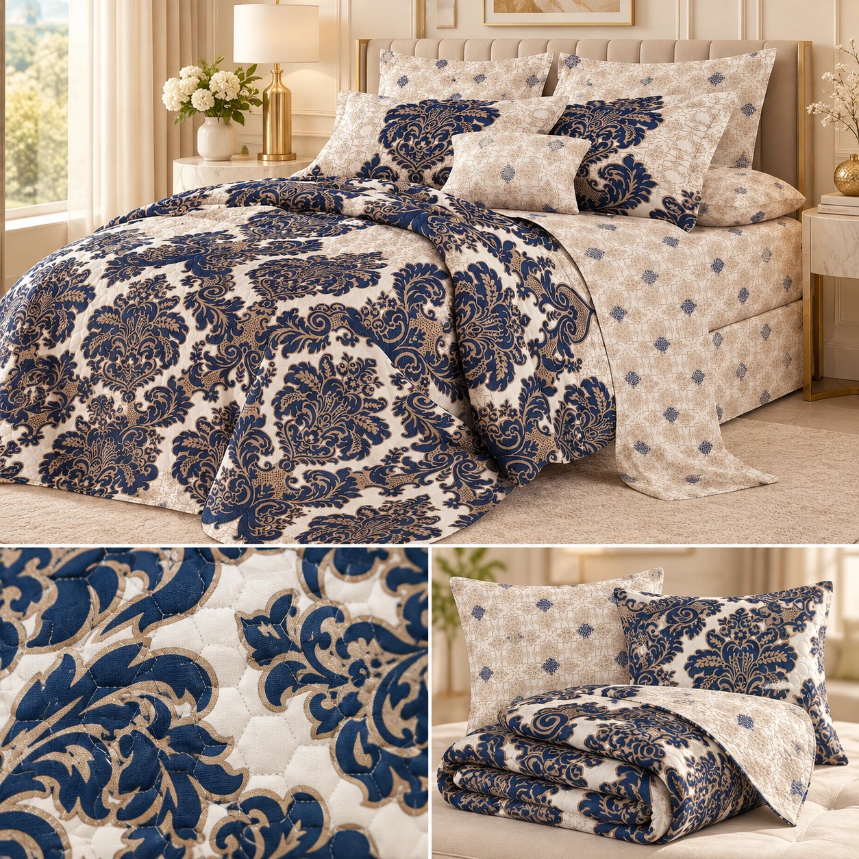 سرویس روتختی یک نفره MKF Home Collection کد E:1052