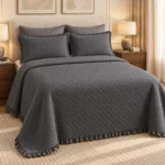 سرویس رو تختی ORANG SLEEP HOME مدل SHANAY GRI - Image 4