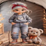 سرویس روتختی سه‌بعدی کارینا کد 1070 - تصویر 2