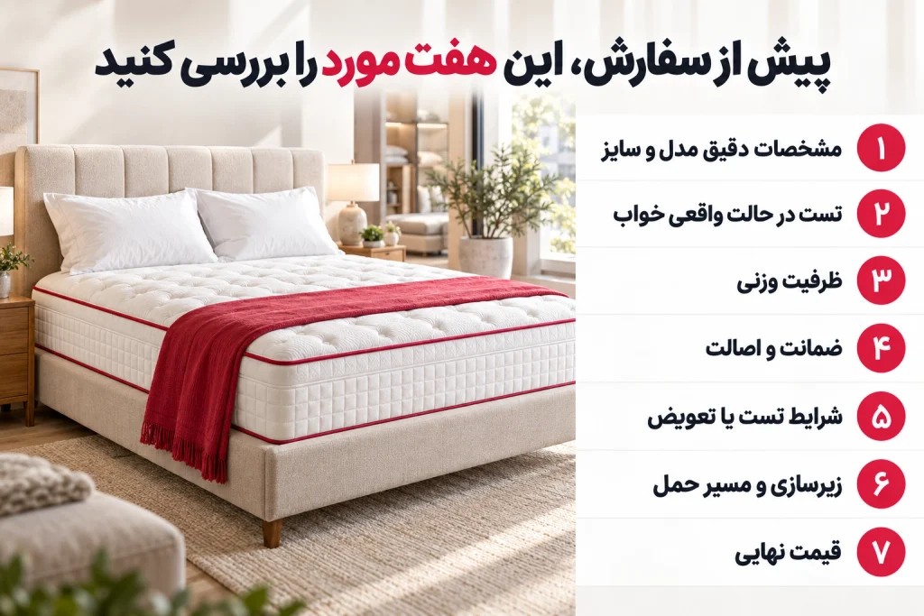 خرید تشک رویا